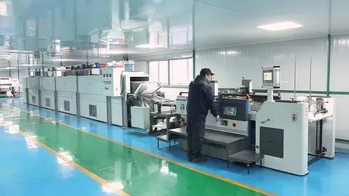 Машина трафаретной печати термотрансферных этикеток